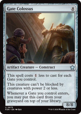 Gate Colossus - Magic: The Gathering Foundations