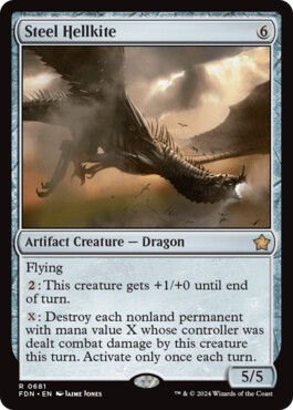 Steel Hellkite - Magic: The Gathering Foundations