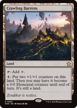 Crawling Barrens - Magic: The Gathering Foundations