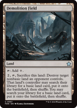 Demolition Field - Magic: The Gathering Foundations