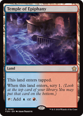 Temple of Epiphany - Magic: The Gathering Foundations