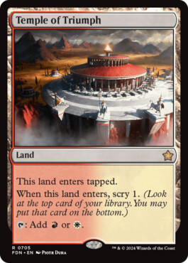 Temple of Triumph - Magic: The Gathering Foundations