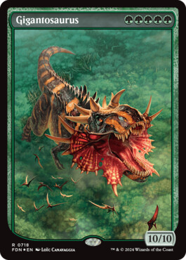 Gigantosaurus - Magic: The Gathering Foundations