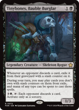 Tinybones, Bauble Burglar - Magic: The Gathering Foundations