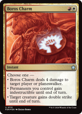 Boros Charm - Magic: The Gathering Foundations