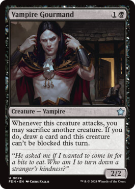 Vampire Gourmand - Magic: The Gathering Foundations