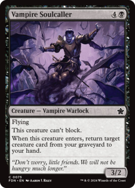 Vampire Soulcaller - Magic: The Gathering Foundations