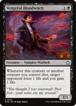 Vengeful Bloodwitch - Magic: The Gathering Foundations