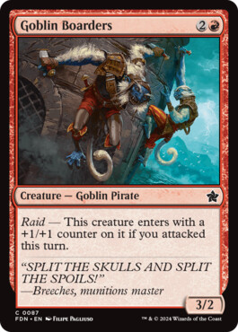 Goblin Boarders - Magic: The Gathering Foundations