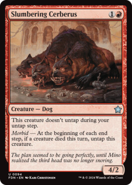 Slumbering Cerberus - Magic: The Gathering Foundations