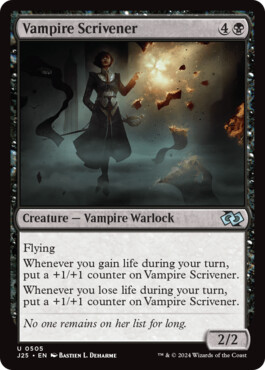 Vampire Scrivener - Foundations Jumpstart