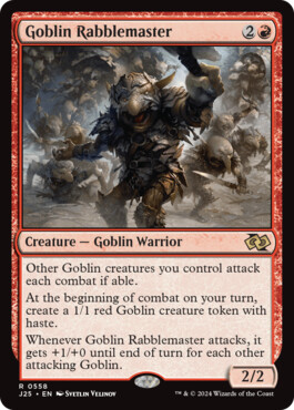 Goblin Rabblemaster - Foundations Jumpstart