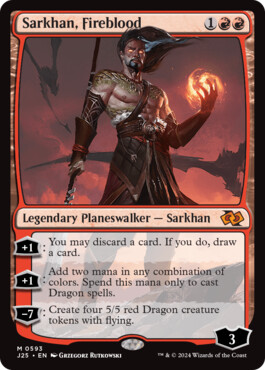 Sarkhan, Fireblood - Foundations Jumpstart