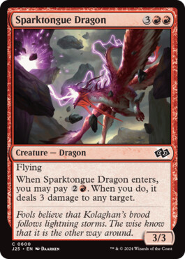 Sparktongue Dragon - Foundations Jumpstart