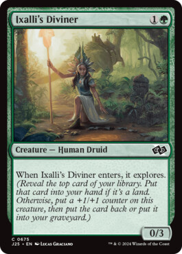 Ixalli's Diviner - Foundations Jumpstart