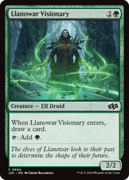 Llanowar Visionary - Foundations Jumpstart