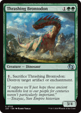 Thrashing Brontodon - Foundations Jumpstart