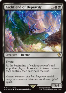 Archfiend of Depravity - Final Fantasy Commander