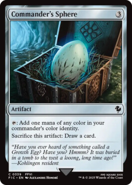 Commander's Sphere - Final Fantasy Commander