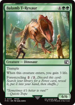 Balamb T-Rexaur - Final Fantasy