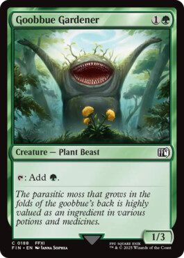 Goobbue Gardener - Final Fantasy