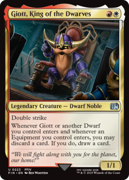 Giott, King of the Dwarves - Final Fantasy