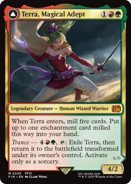 Terra, Magical Adept -> Esper Terra - Final Fantasy