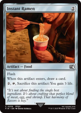 Instant Ramen - Final Fantasy