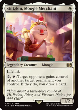 Stiltzkin, Moogle Merchant - Final Fantasy