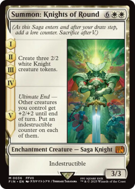 Summon: Knights of Round - Final Fantasy