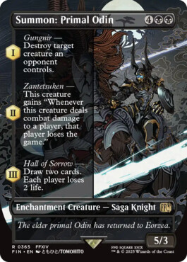 Summon: Primal Odin - Final Fantasy