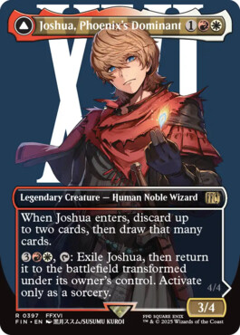 Joshua, Phoenix's Dominant -> Phoenix, Warden of Fire - Final Fantasy