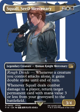 Squall, SeeD Mercenary - Final Fantasy