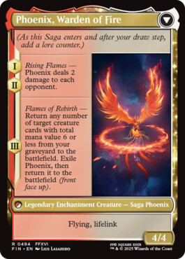 Phoenix, Warden of Fire - Final Fantasy