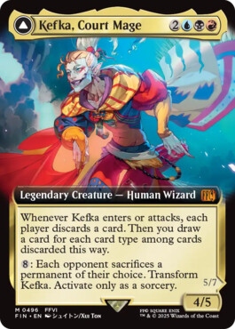 Kefka, Court Mage -> Kefka, Ruler of Ruin - Final Fantasy