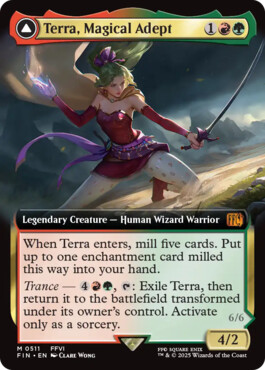 Terra, Magical Adept -> Esper Terra - Final Fantasy