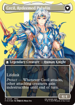Cecil, Redeemed Paladin - Final Fantasy