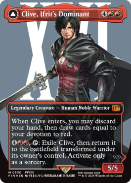 Clive, Ifrit's Dominant -> Ifrit, Warden of Inferno - Final Fantasy