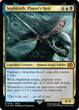 Sephiroth, Planet's Heir - Final Fantasy