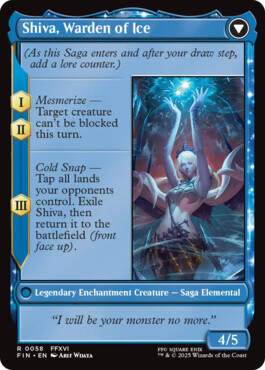 Shiva, Warden of Ice - Final Fantasy