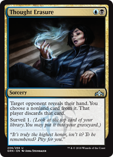 Thought Erasure - Guilds of Ravnica