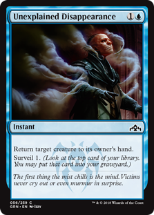Unexplained Disappearance - Guilds of Ravnica