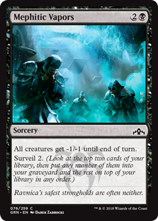 Mephitic Vapors - Guilds of Ravnica