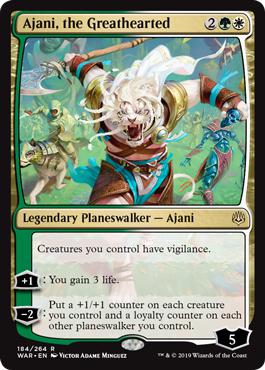 Ajani, the Greathearted - War of the Spark