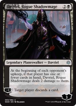 Davriel, Rogue Shadowmage - War of the Spark