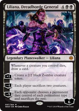 Liliana, Dreadhorde General - War of the Spark