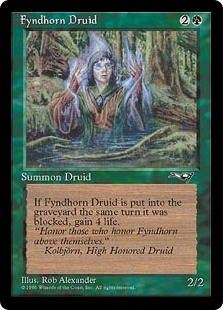 Fyndhorn Druid - Alliances