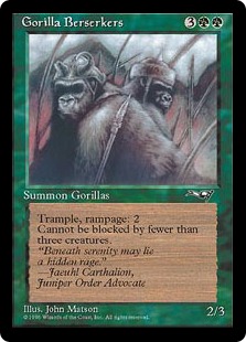 Gorilla Berserkers - Alliances