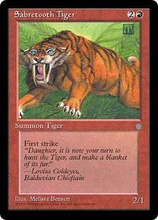 Sabretooth Tiger - Ice Age