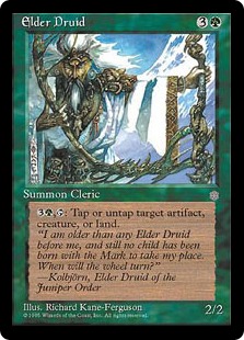 Elder Druid - Ice Age
